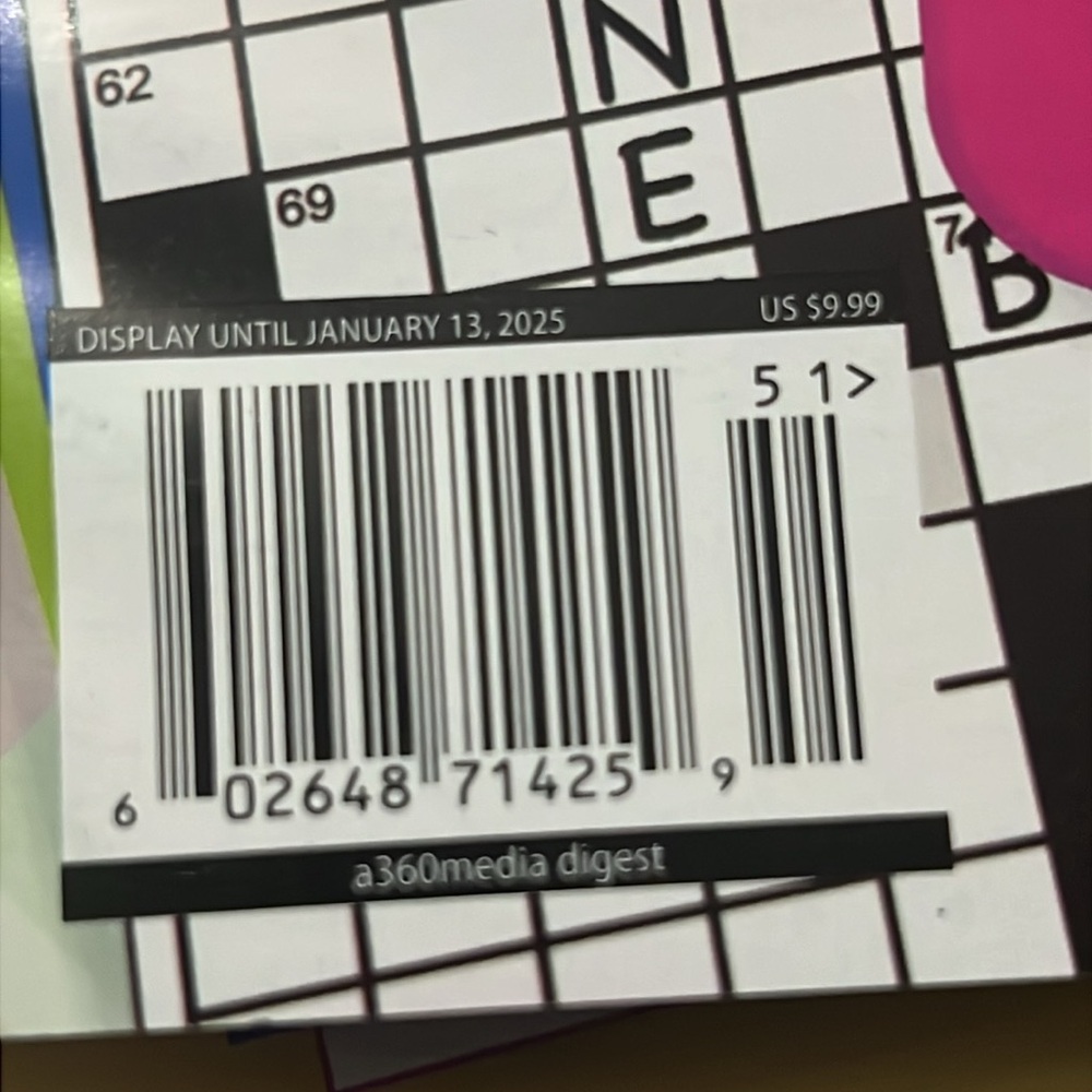 #667 4 puzzle books Sudoku, Cross Word, Word Search. - Picture 8 of 9